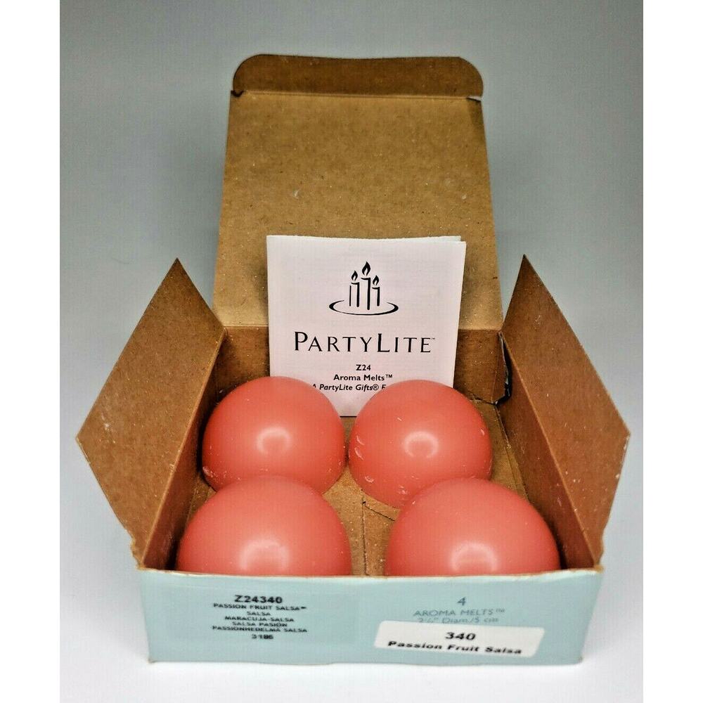 PartyLite‎ Aroma Melts Fragrance Warmer 2.25" Passion fruit Salsa P7D/Z24340